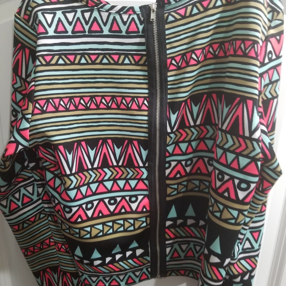 Aztec crop top